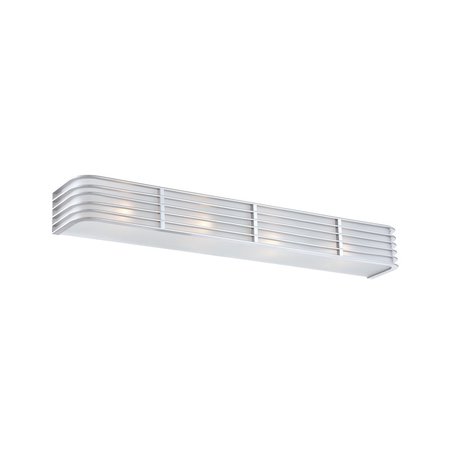 LITE SOURCE Sconce Silver Metal Shade E27 Type B 40Wx4 LS-16174
